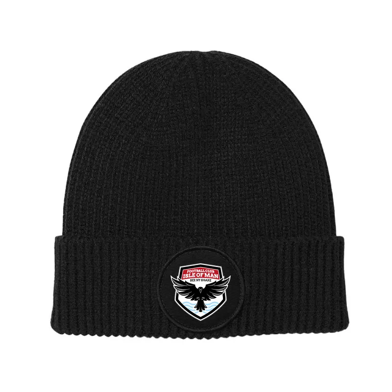 FCIOM Ribbed Beanie Hat [Black]