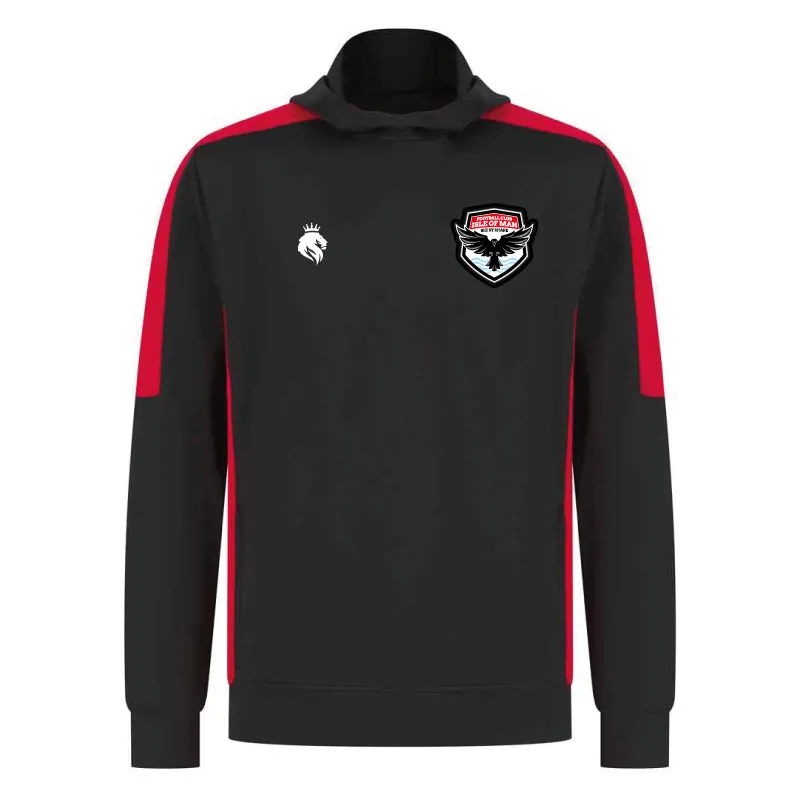 FCIOM Black/Red Technical Hoodie