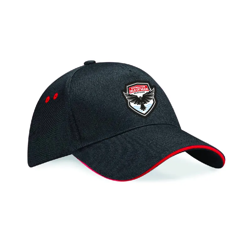 FCIOM Black/Red Cap